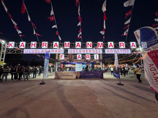 "KahramanmaraÅ Uluslararası Geleneksel AÄustos Fuarı" baÅladı