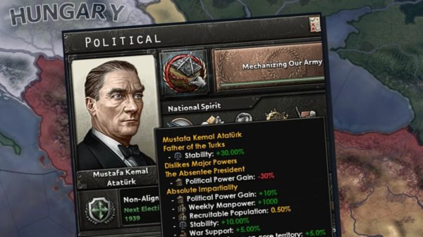 Paradox Interactive'in oyununda Atatürk tasarımı tartışma yarattı