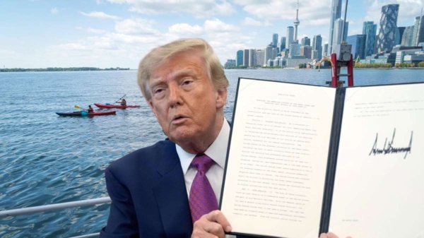 Handelsstreit eskaliert: Trump benannt See zu Kanada kurzerhand in „Lake America