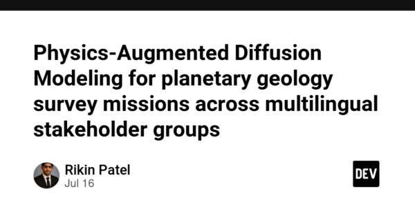 Physics-Augmented Diffusion Modeling for planetary geology survey missions across multilingual stakeholder groups