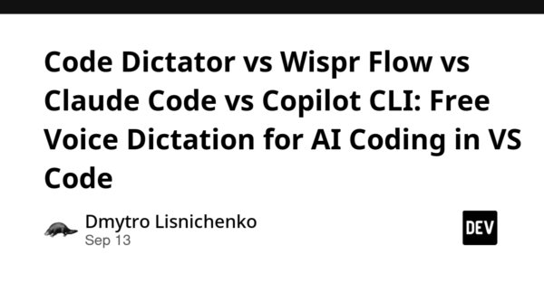 Code Dictator vs Wispr Flow vs Claude Code vs Copilot CLI: Free Voice Dictation for AI Coding in VS Code
